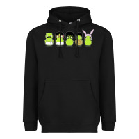 Black newbobs burgers Heavyweight Hoodie - linhVisuals