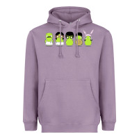 Lavender newbobs burgers Heavyweight Hoodie - linhVisuals