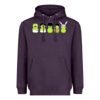 Plum newbobs burgers Heavyweight Hoodie - linhVisuals