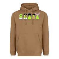 Toasted Coconut newbobs burgers Heavyweight Hoodie - linhVisuals