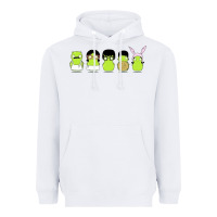 White newbobs burgers Heavyweight Hoodie - linhVisuals