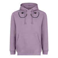 Lavender newboobs piercings Heavyweight Hoodie - linhVisuals