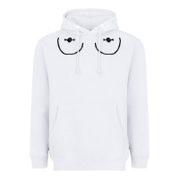 White newboobs piercings Heavyweight Hoodie - linhVisuals