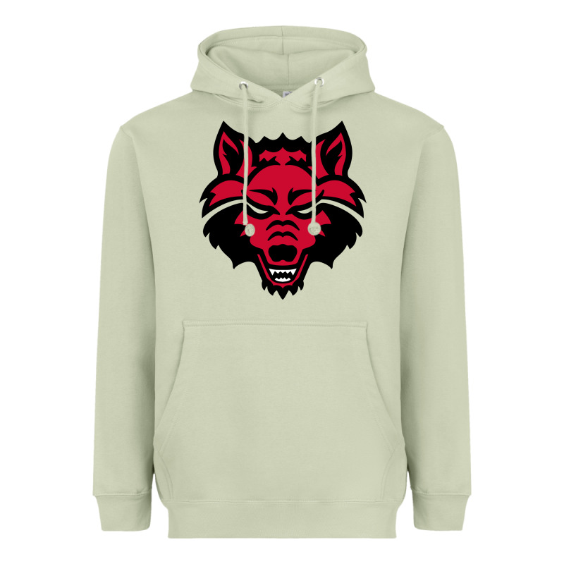 Devil - Red Wolves Football Soccer State Men Heavyweight Hoodie by linhVisuals | Teevron