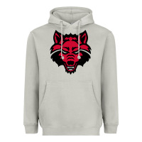 Moon Dust DEVIL - RED WOLVES FOOTBALL SOCCER STATE MEN Heavyweight Hoodie - linhVisuals