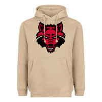 Mushroom DEVIL - RED WOLVES FOOTBALL SOCCER STATE MEN Heavyweight Hoodie - linhVisuals