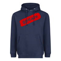 Navy update Heavyweight Hoodie - linhVisuals