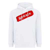 White update Heavyweight Hoodie - linhVisuals