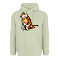 Matcha newcalvin and hobbes 04 Heavyweight Hoodie - linhVisuals