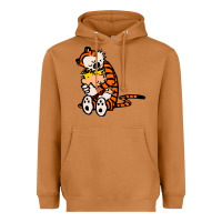 Meerkat newcalvin and hobbes 04 Heavyweight Hoodie - linhVisuals