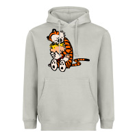 Moon Dust newcalvin and hobbes 04 Heavyweight Hoodie - linhVisuals