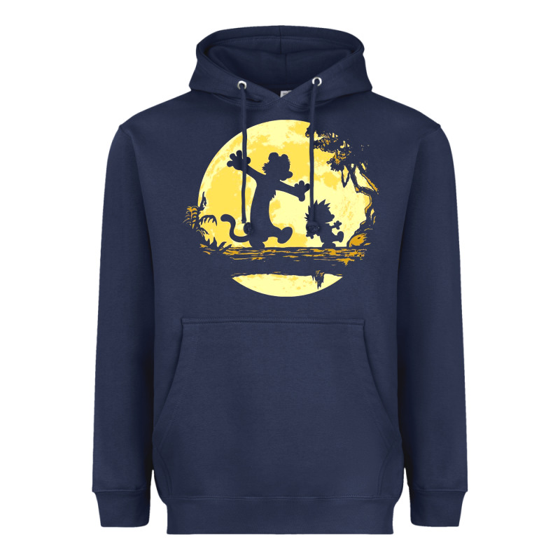 Newcalvin And Hobbes No Worries Heavyweight Hoodie by linhVisuals | Teevron