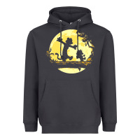 Smoke newcalvin and hobbes no worries Heavyweight Hoodie - linhVisuals