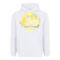 White newcalvin and hobbes no worries Heavyweight Hoodie - linhVisuals