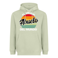 Matcha el mejor abuelo del mundo grandfather sweatshirt Heavyweight Hoodie - linhVisuals