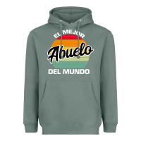 Sage el mejor abuelo del mundo grandfather sweatshirt Heavyweight Hoodie - linhVisuals