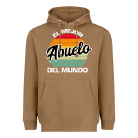 Toasted Coconut el mejor abuelo del mundo grandfather sweatshirt Heavyweight Hoodie - linhVisuals