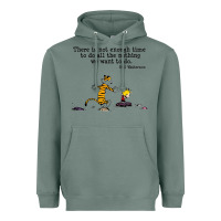 Sage newcalvin and hobbes quote 10 Heavyweight Hoodie - linhVisuals