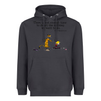 Smoke newcalvin and hobbes quote 10 Heavyweight Hoodie - linhVisuals