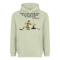 Matcha newcalvin and hobbes quote 10 Heavyweight Hoodie - linhVisuals