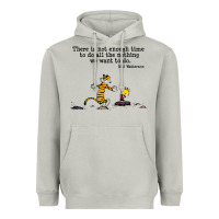 Moon Dust newcalvin and hobbes quote 10 Heavyweight Hoodie - linhVisuals