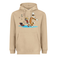 Mushroom newcalvin and hobbes sing 09 Heavyweight Hoodie - linhVisuals