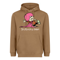 Toasted Coconut newcalvin and hobbes stupendous man Heavyweight Hoodie - linhVisuals