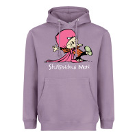 Lavender newcalvin and hobbes stupendous man Heavyweight Hoodie - linhVisuals