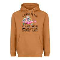 Meerkat newcamper queen classy sassy and a bit smart assy Heavyweight Hoodie - linhVisuals