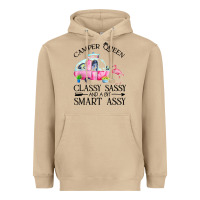 Mushroom newcamper queen classy sassy and a bit smart assy Heavyweight Hoodie - linhVisuals