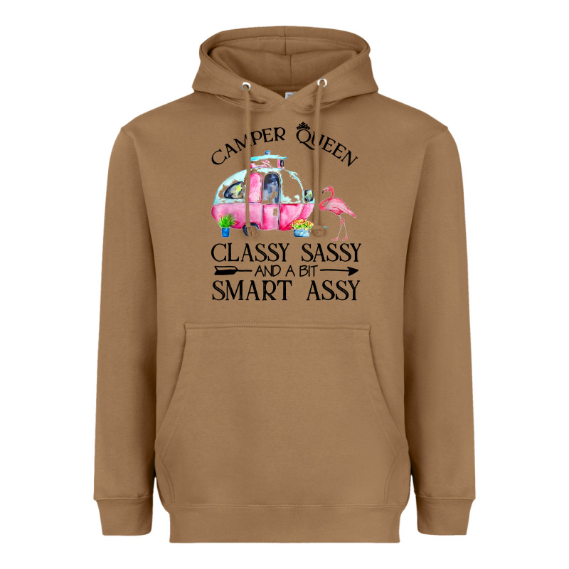 Newcamper Queen Classy Sassy And A Bit Smart Assy Heavyweight Hoodie by linhVisuals | Teevron