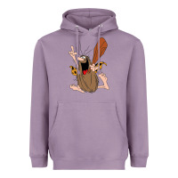 Lavender newcaptain caveman Heavyweight Hoodie - linhVisuals