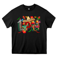 Black cinco de mayo lpn Heavy Core Tee - CowGirlArtShop