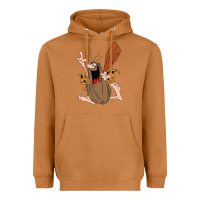 Meerkat newcaptain caveman Heavyweight Hoodie - linhVisuals