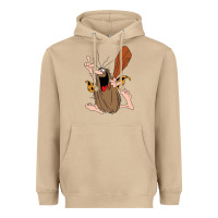 Mushroom newcaptain caveman Heavyweight Hoodie - linhVisuals