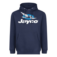 Navy Jayco Bicycling Bike Heavyweight Hoodie - linhVisuals