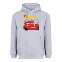 Heather Grey newcars lightning mcqueen Heavyweight Hoodie - linhVisuals