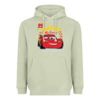 Matcha newcars lightning mcqueen Heavyweight Hoodie - linhVisuals