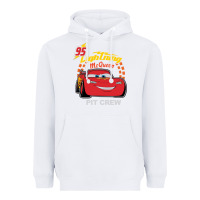 White newcars lightning mcqueen Heavyweight Hoodie - linhVisuals