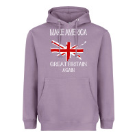 Lavender make america great britain again funny uk us Heavyweight Hoodie - linhVisuals