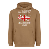 Toasted Coconut make america great britain again funny uk us Heavyweight Hoodie - linhVisuals