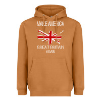 Meerkat make america great britain again funny uk us Heavyweight Hoodie - linhVisuals