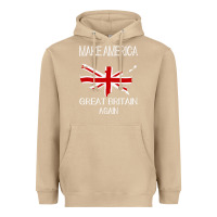 Mushroom make america great britain again funny uk us Heavyweight Hoodie - linhVisuals