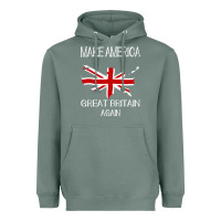 Sage make america great britain again funny uk us Heavyweight Hoodie - linhVisuals
