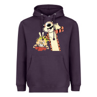 Plum calvin Heavyweight Hoodie - linhVisuals