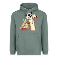 Sage calvin Heavyweight Hoodie - linhVisuals