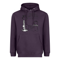 Plum calvin Heavyweight Hoodie - linhVisuals