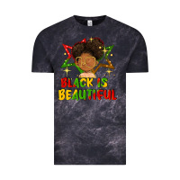 Cloud Black black is beautiful Vintage Tee - FaDigitalArtStudio