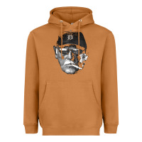 Meerkat newcigarette smoking jim leyland Heavyweight Hoodie - linhVisuals