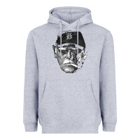 Heather Grey newcigarette smoking jim leyland Heavyweight Hoodie - linhVisuals